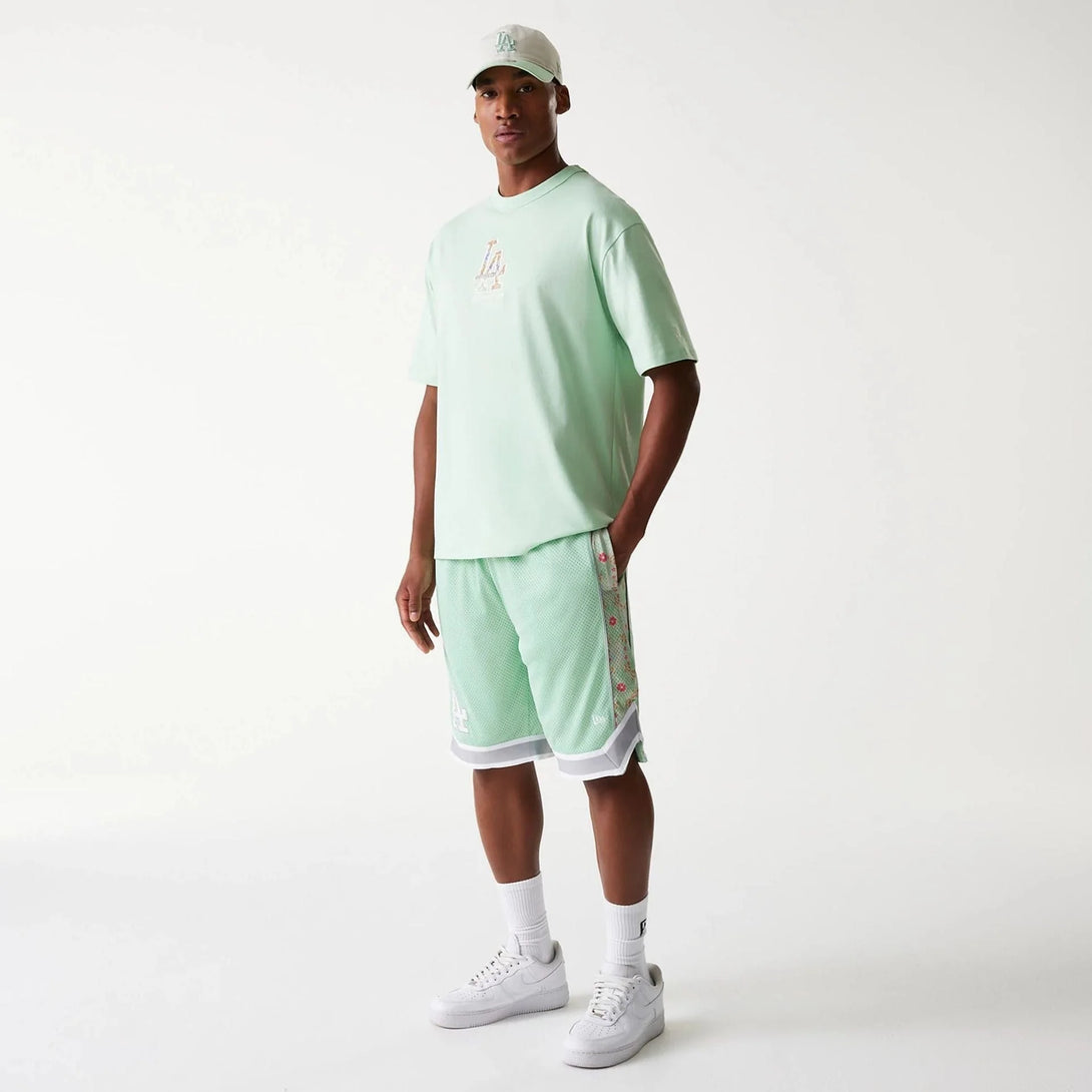 New Era LA Dodgers MLB Infill Pastel Green Oversized póló - Sportmania.hu