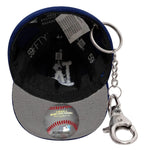 New Era LA Dodgers MLB Mini Cap Dark Blue kulcstartó
