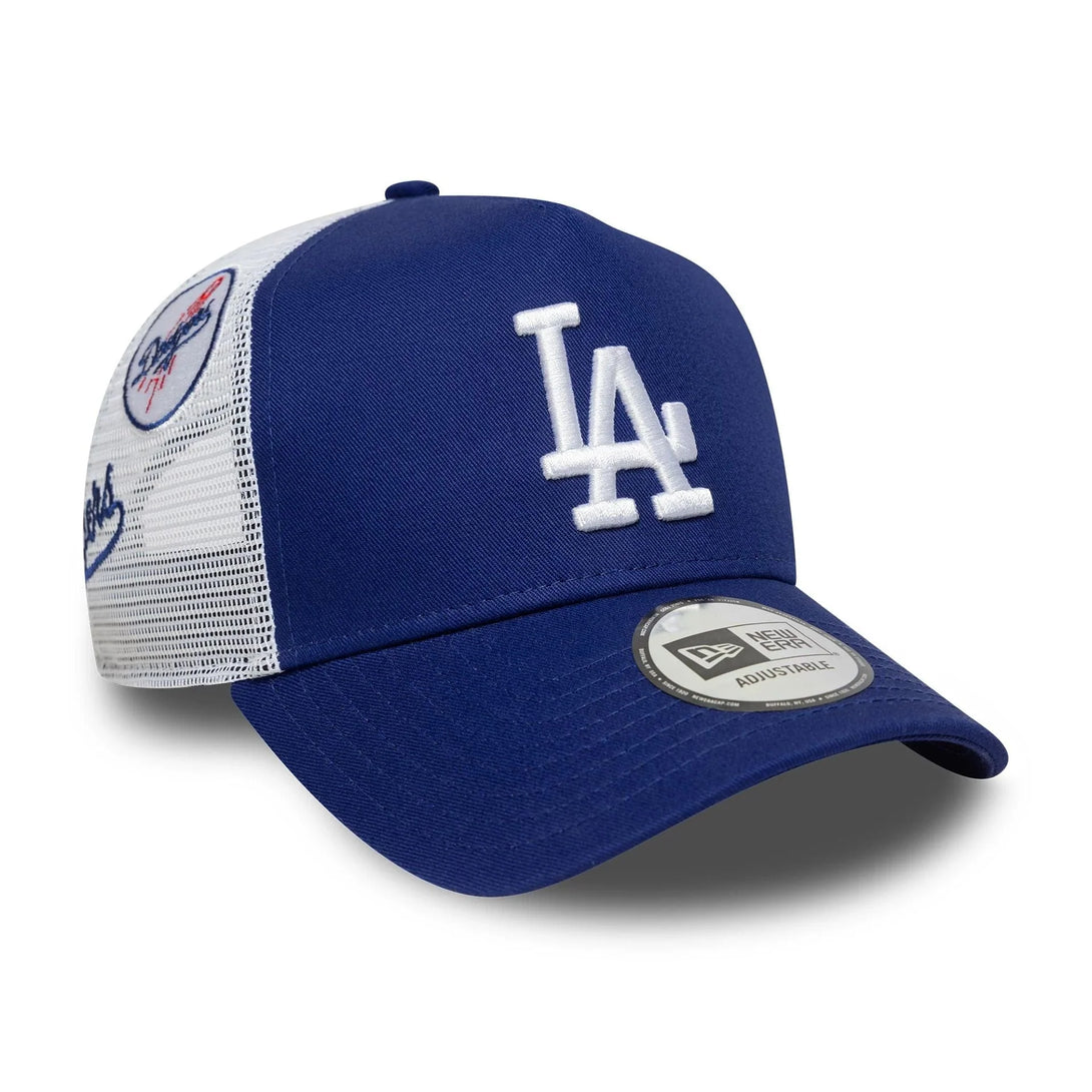 New Era LA Dodgers MLB Multi Patch Dark Blue 9FORTY A-Frame Trucker sapka - Sportmania.hu
