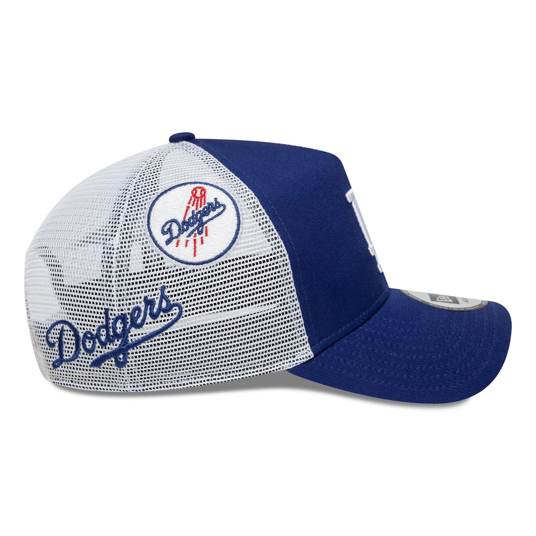 New Era LA Dodgers MLB Multi Patch Dark Blue 9FORTY A-Frame Trucker sapka - Sportmania.hu