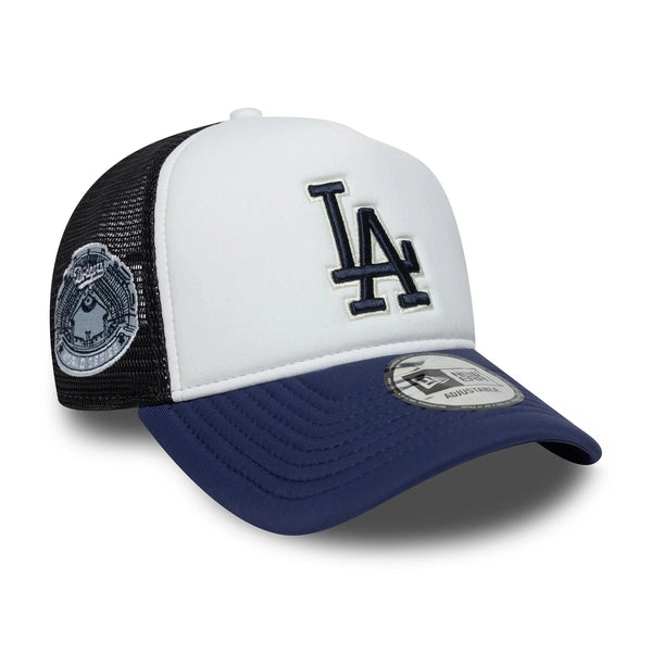 New Era LA Dodgers MLB World Series Navy 9FORTY E-Frame Trucker sapka