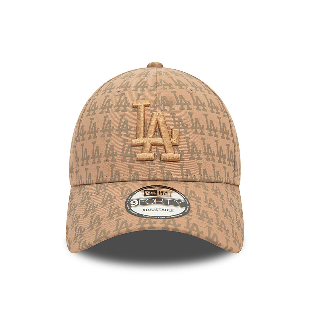 New Era LA Dodgers Team Monogram Dark Beige 9FORTY Baseball sapka - Sportmania.hu