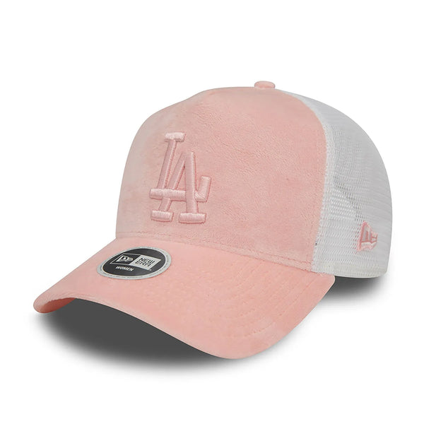 New Era LA Dodgers Velour Pink A-Frame Trucker sapka, női baseball sapka - Sportmania.hu