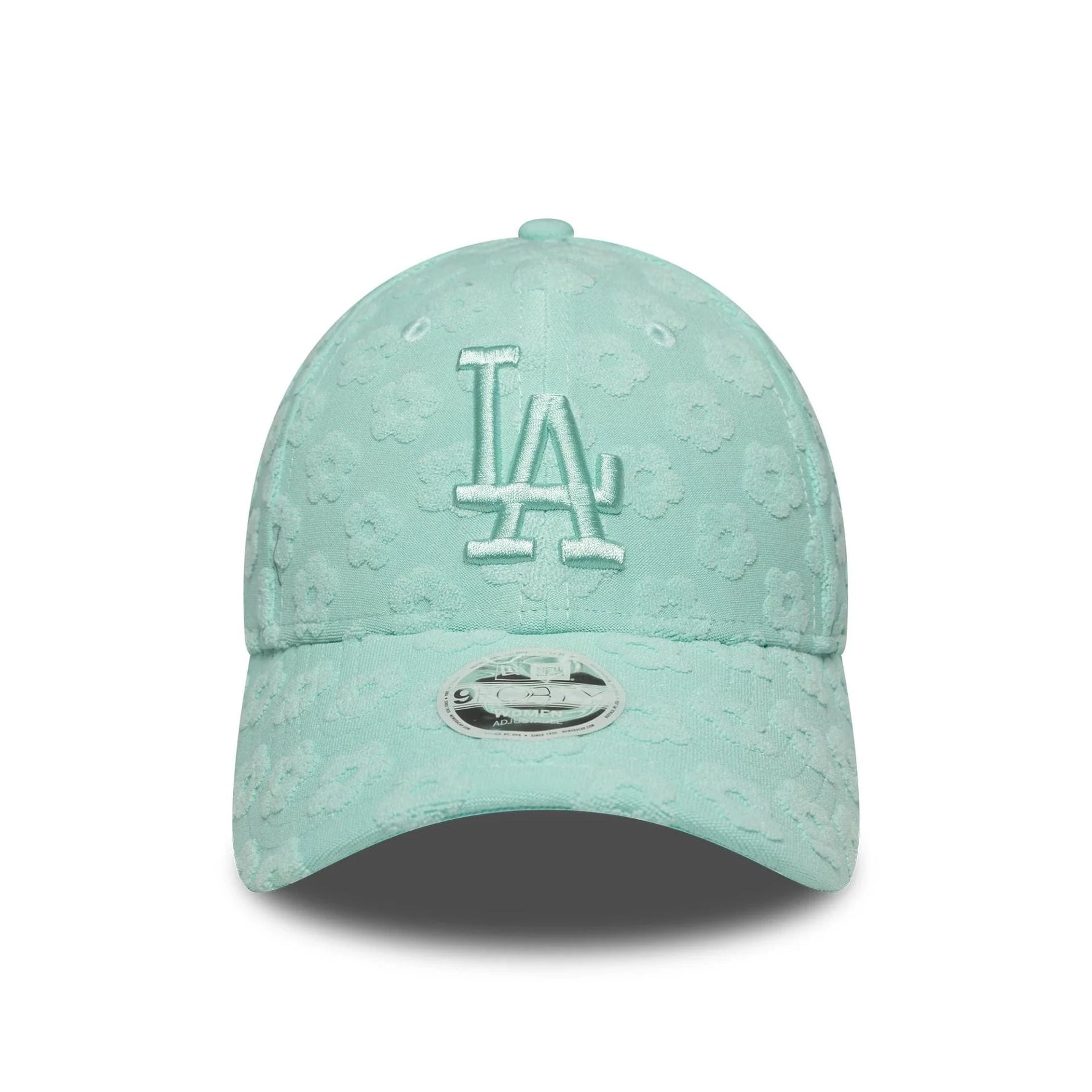 New Era LA Dodgers Womens MLB Floral Towelling Pastel Green 9FORTY baseball sapka - Sportmania.hu