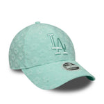 New Era LA Dodgers Womens MLB Floral Towelling Pastel Green 9FORTY baseball sapka