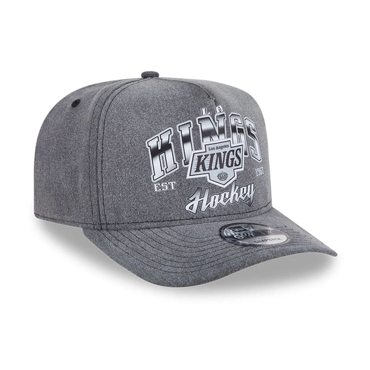 New Era LA Kings NHL Washed Black 9FIFTY A-Frame - baseball sapka