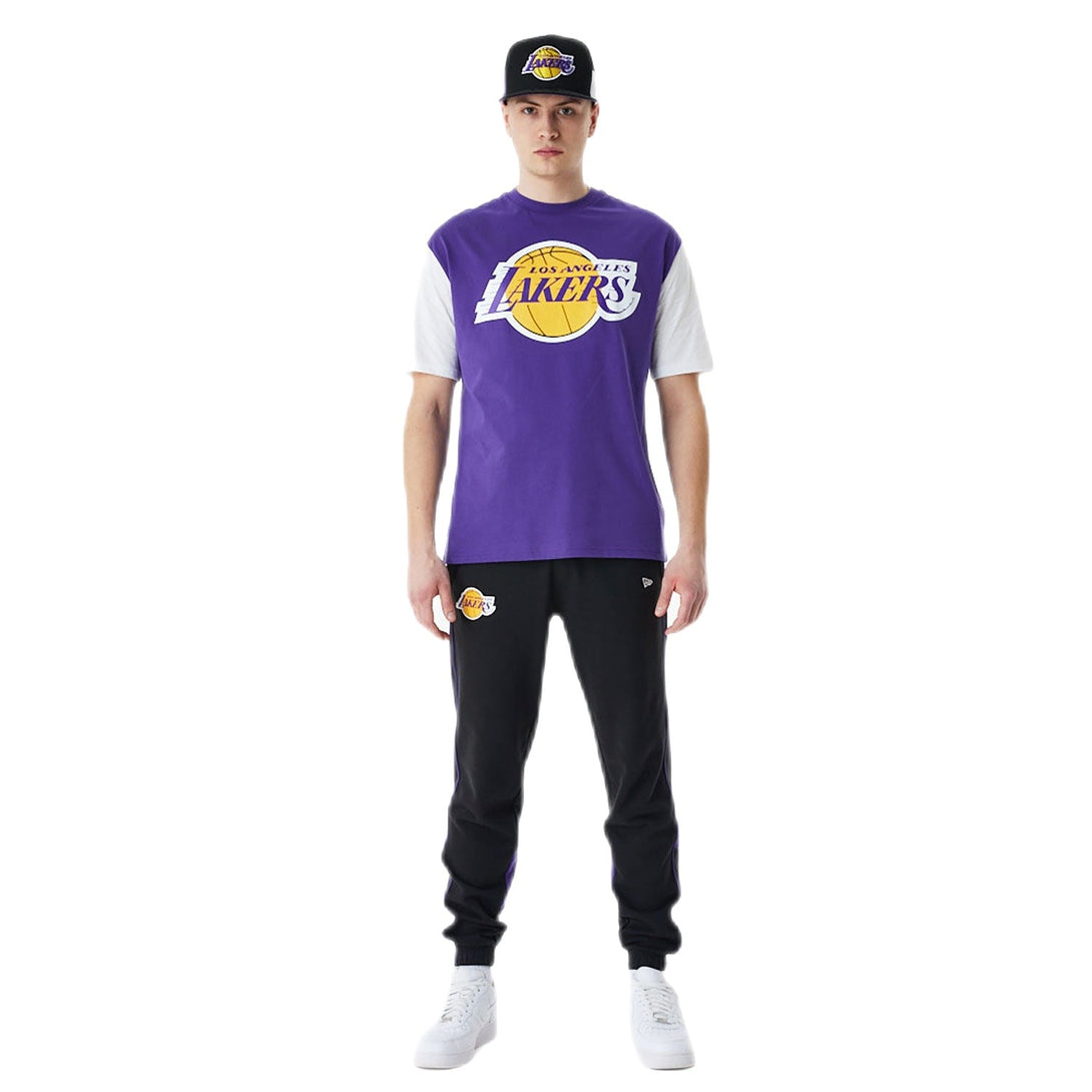New Era LA Lakers Colour Block Oversized póló - Sportmania.hu