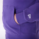 New Era LA Lakers Colour Block Purple Oversized férfi kapucnis pulóver