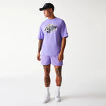 New Era LA Lakers NBA All Over Print Infill Purple Oversized póló - Sportmania.hu