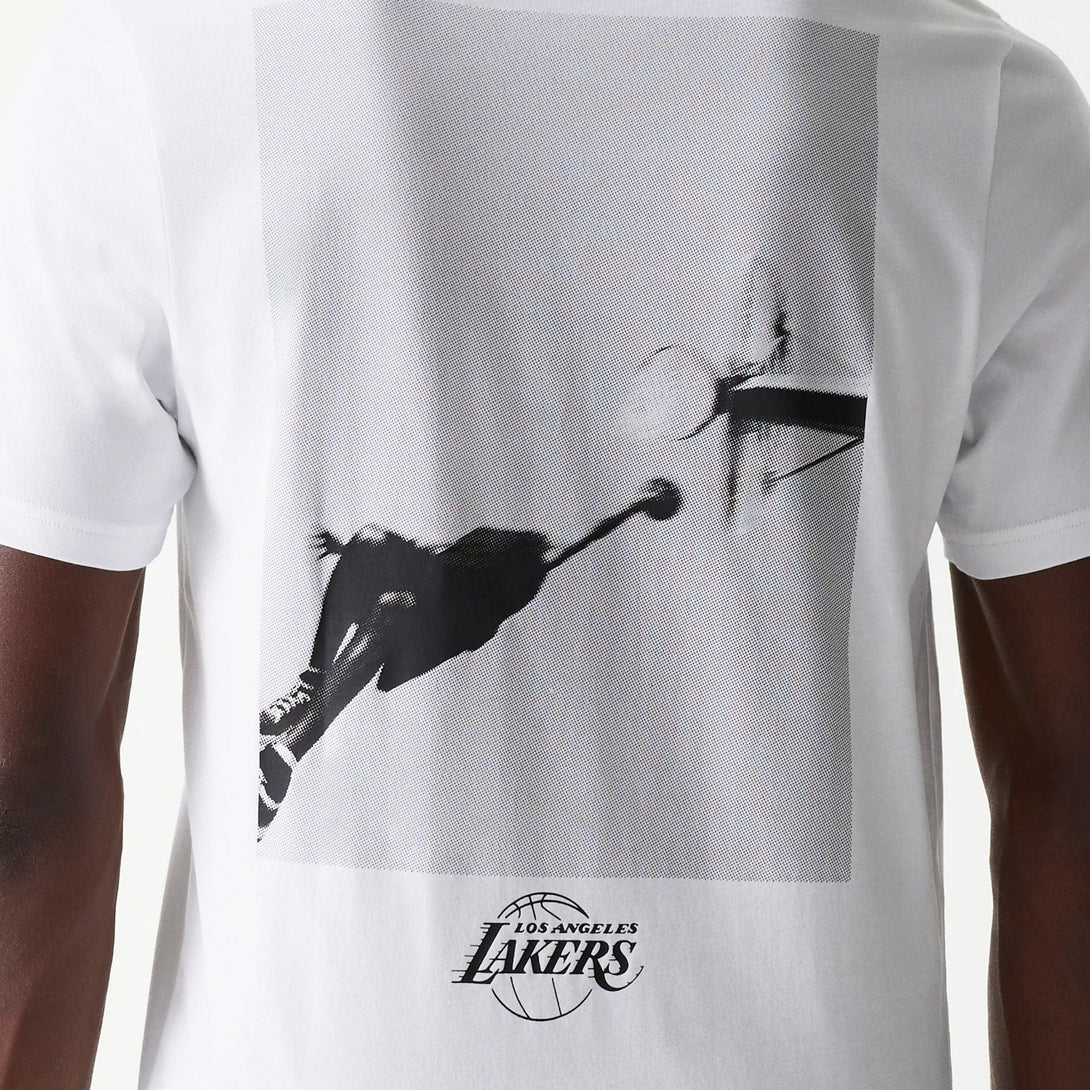 New Era LA Lakers NBA Court Graphic White póló - Sportmania.hu