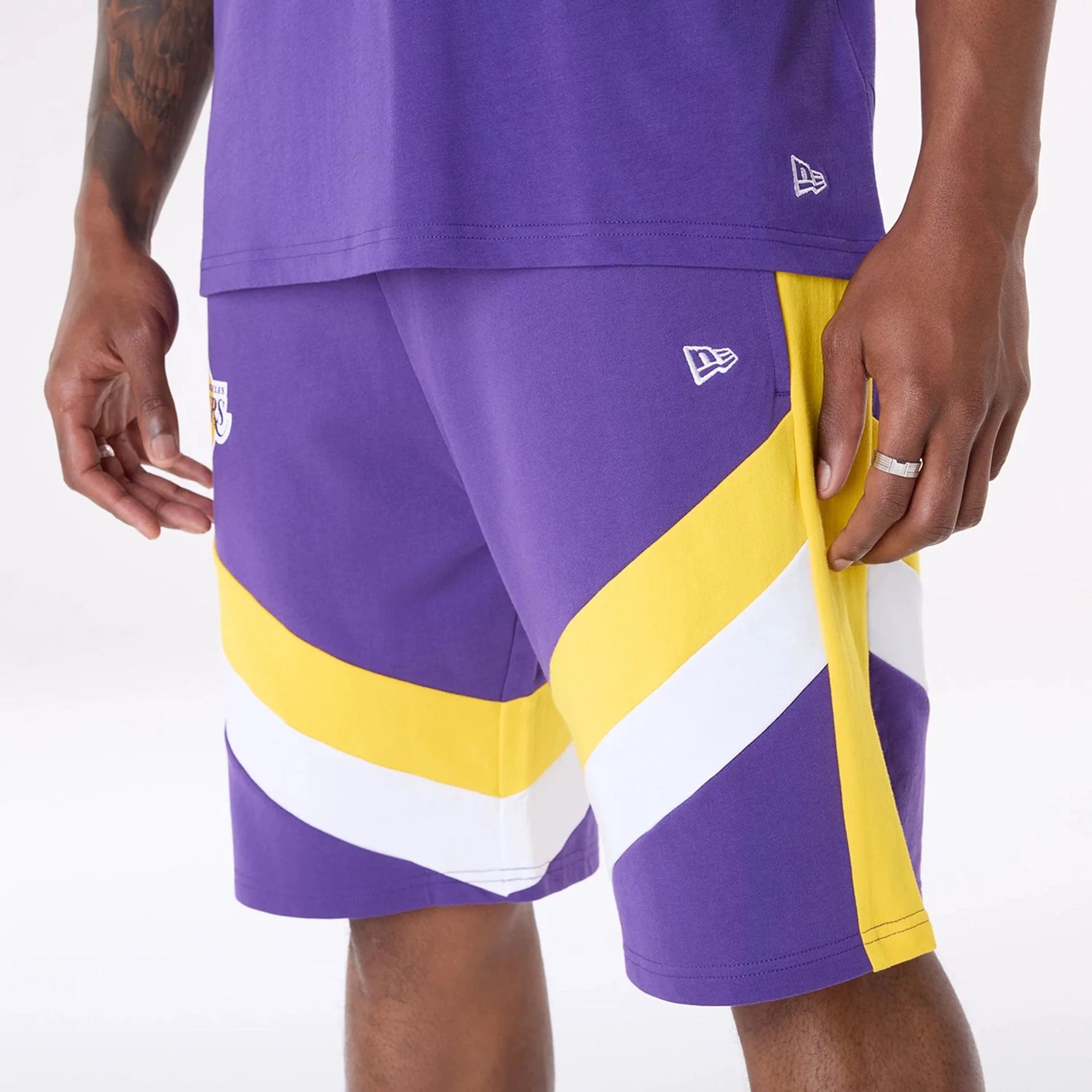 New Era LA Lakers NBA Panel Purple Short - Sportmania.hu