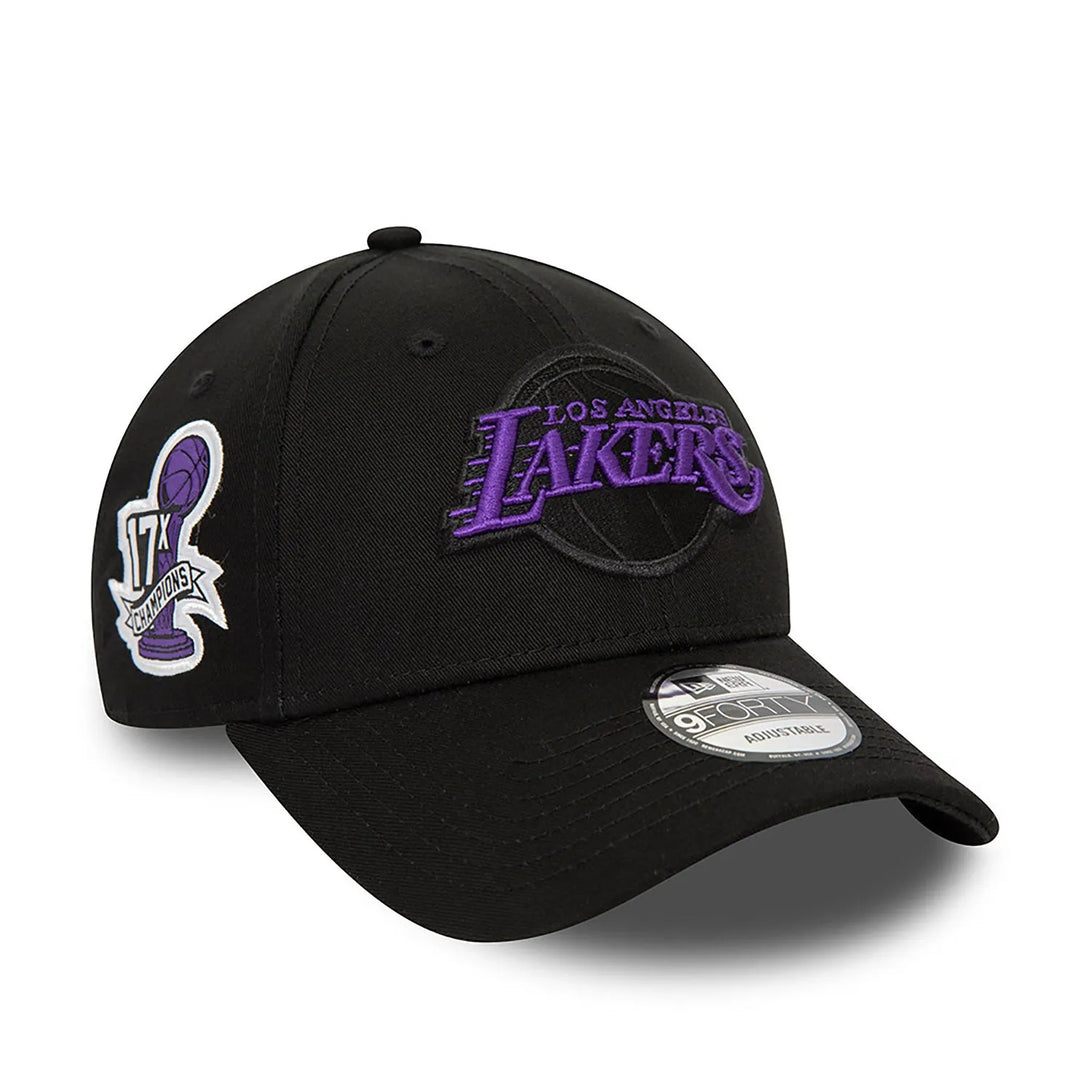 New Era LA Lakers NBA Side Patch Black 9FORTY baseball sapka - Sportmania.hu