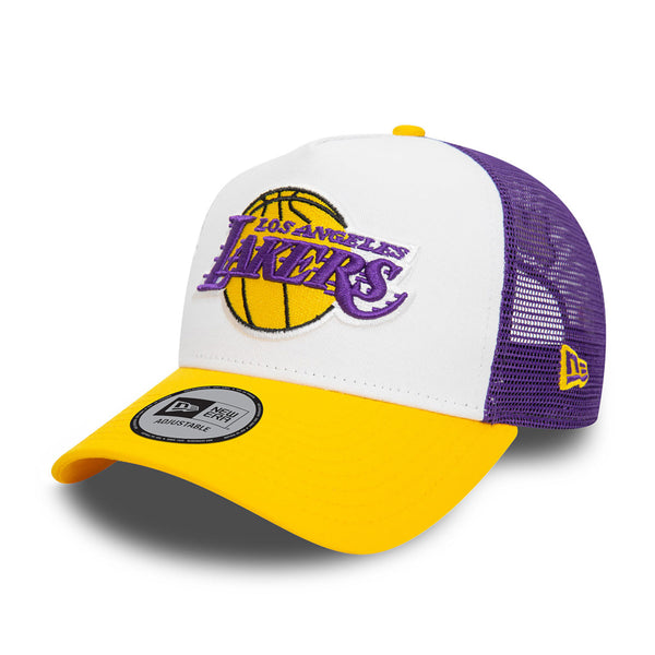 New Era LA Lakers NBA Yellow 9FORTY A-Frame trucker sapka Baseball sapka - Sportmania.hu