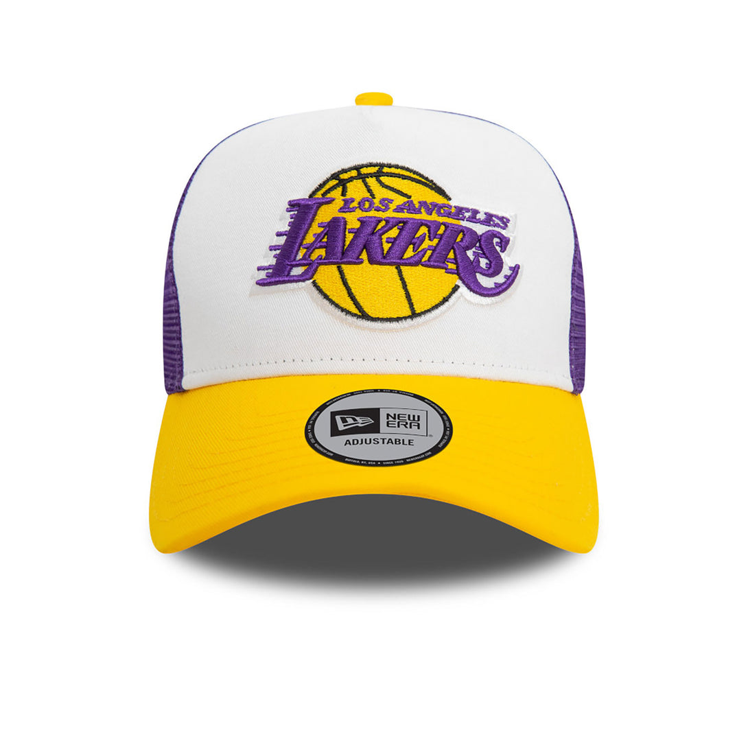 New Era LA Lakers NBA Yellow 9FORTY A-Frame trucker sapka Baseball sapka - Sportmania.hu