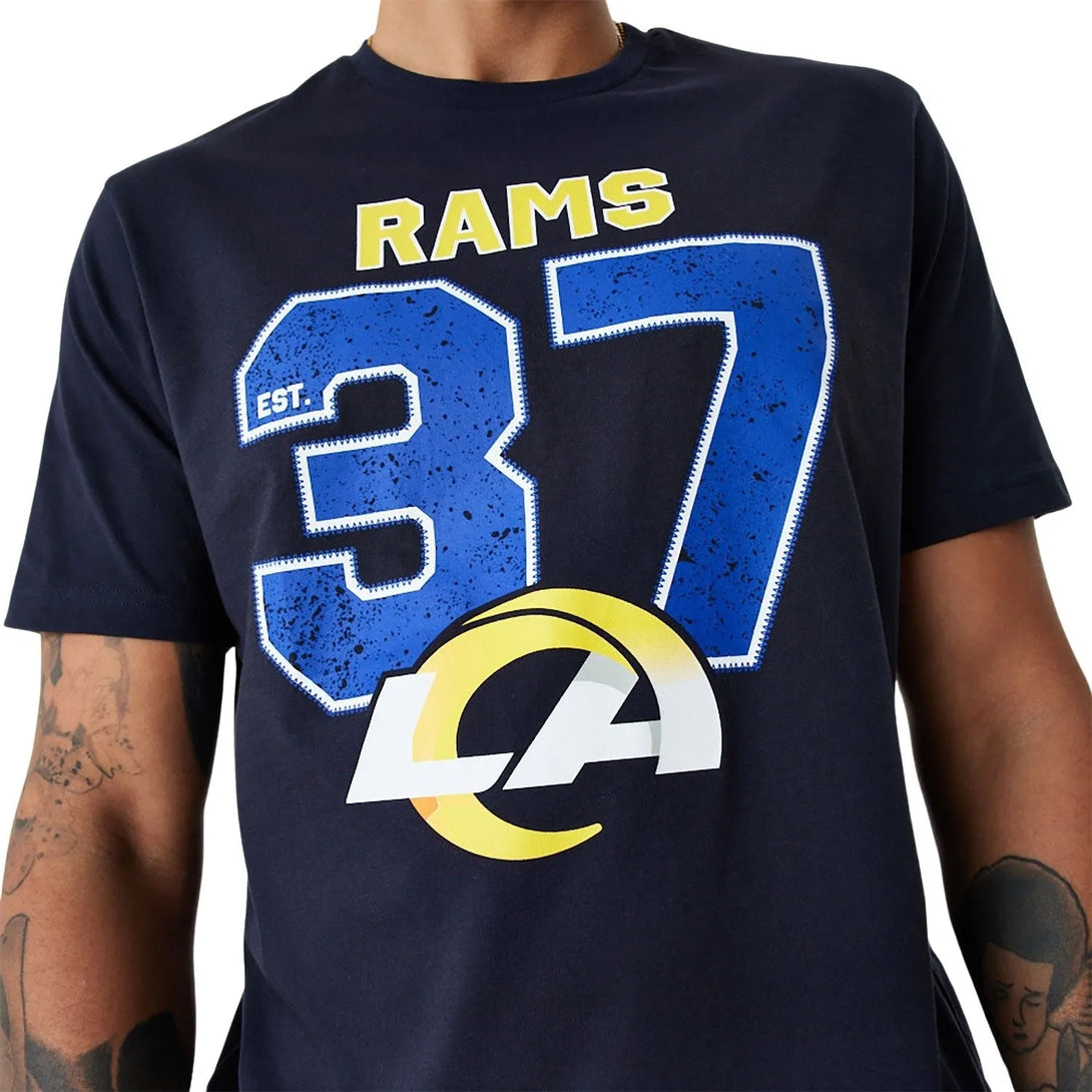 New Era LA Rams Wordmark Navy Póló - Sportmania.hu