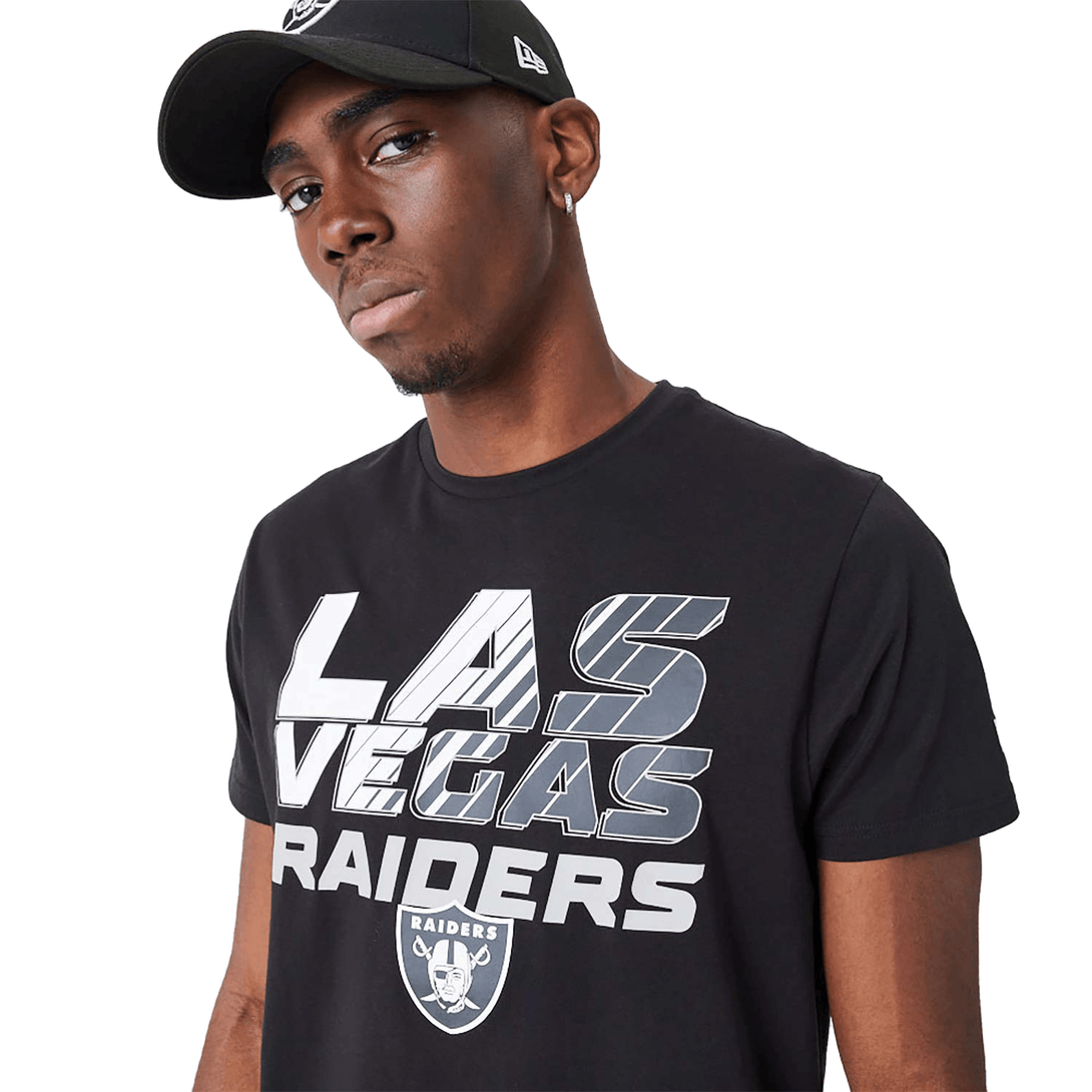 New Era Las Vegas Raiders NFL Gradient Wordmark Black Póló - Sportmania.hu