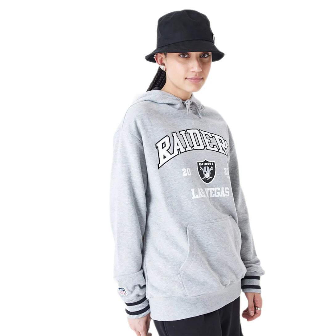 New Era Las Vegas Raiders NFL Grey Oversized pulóver kapucnis pulóver - Sportmania.hu