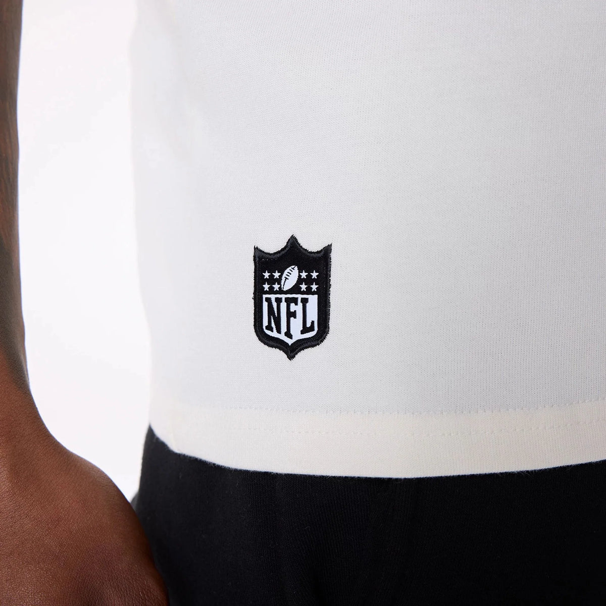 New Era Las Vegas Raiders NFL Helmet Open White férfi póló