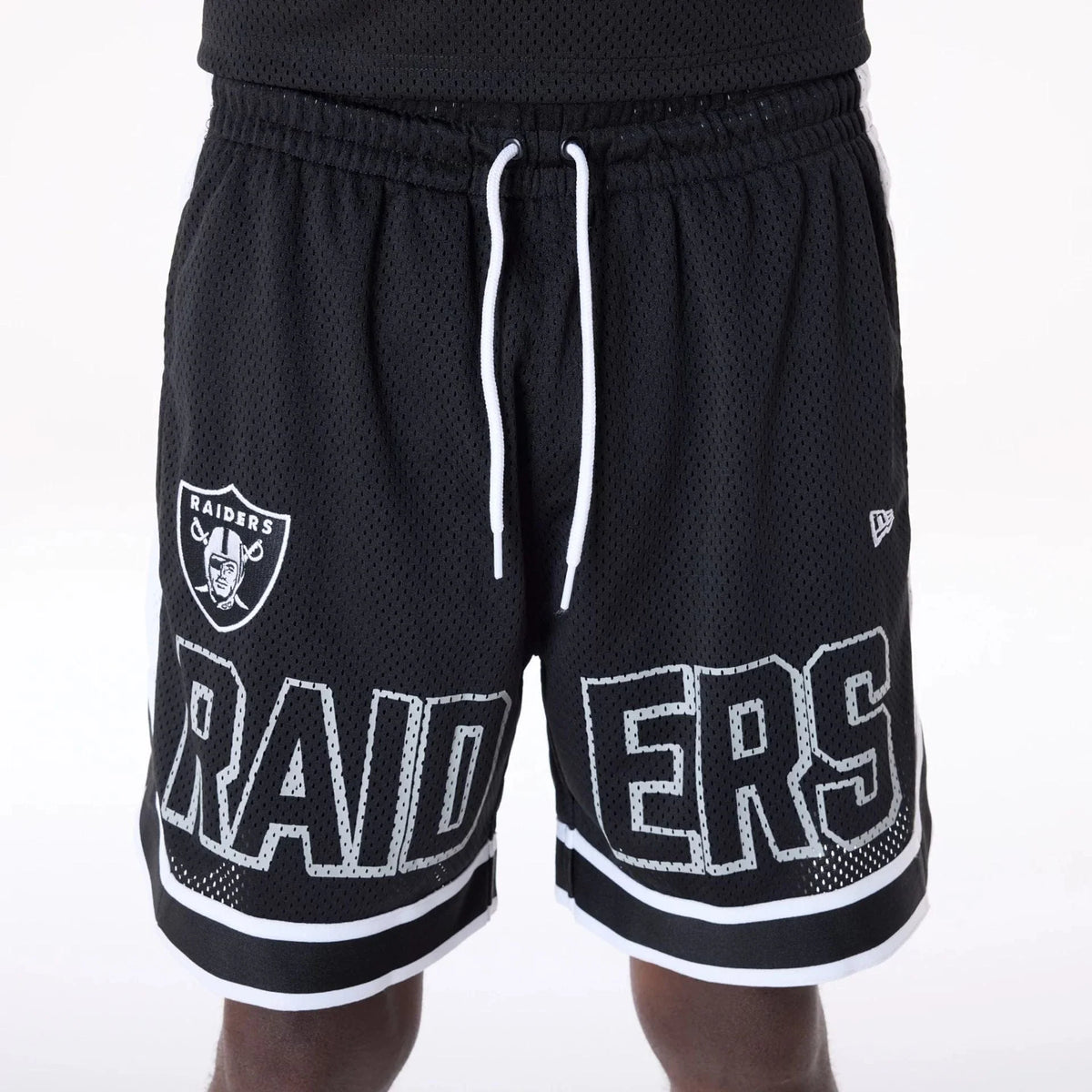 New Era Las Vegas Raiders NFL Mesh Black Short