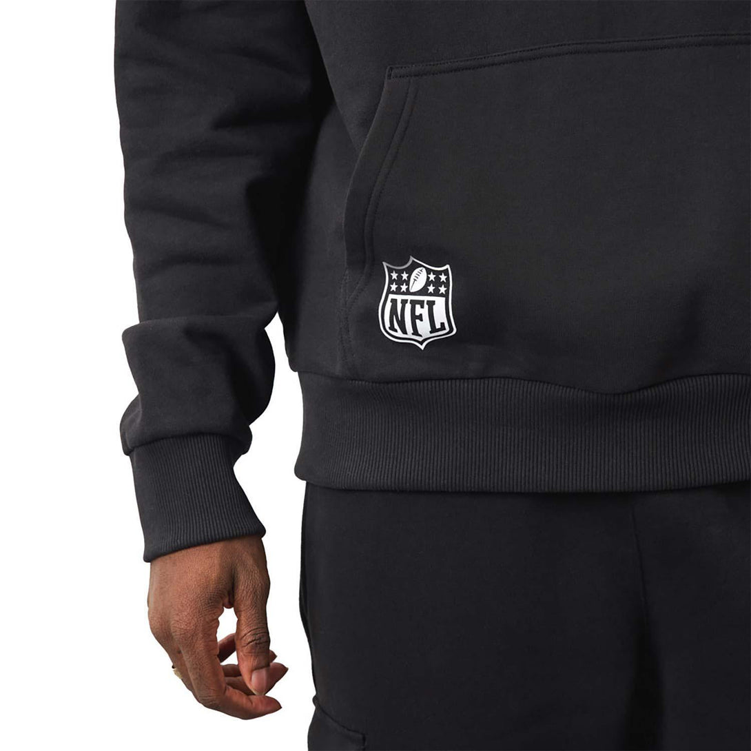 New Era Las Vegas Raiders NFL Team Logo Black kapucnis pulóver - Sportmania.hu