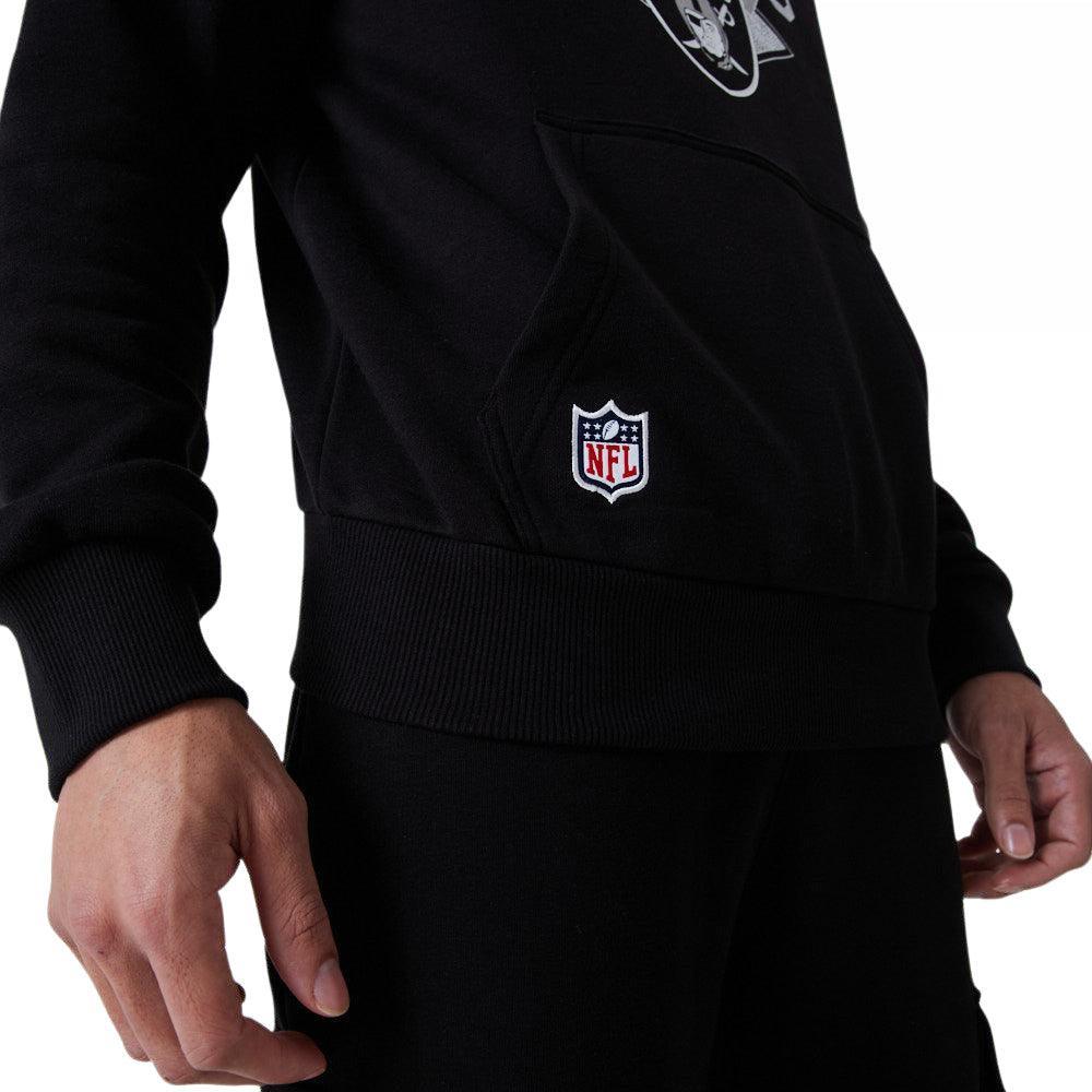 New Era Las Vegas Raiders NFL Team Logo Black kapucnis pulóver - Sportmania.hu