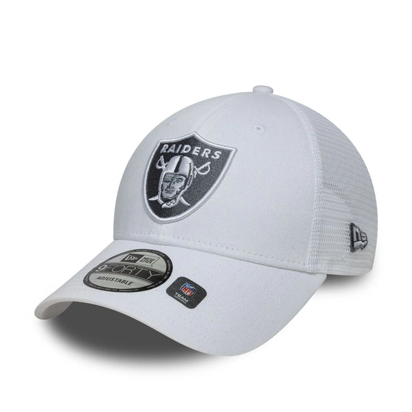 New Era Las Vegas Raiders NFL White 9FORTY Trucker sapka