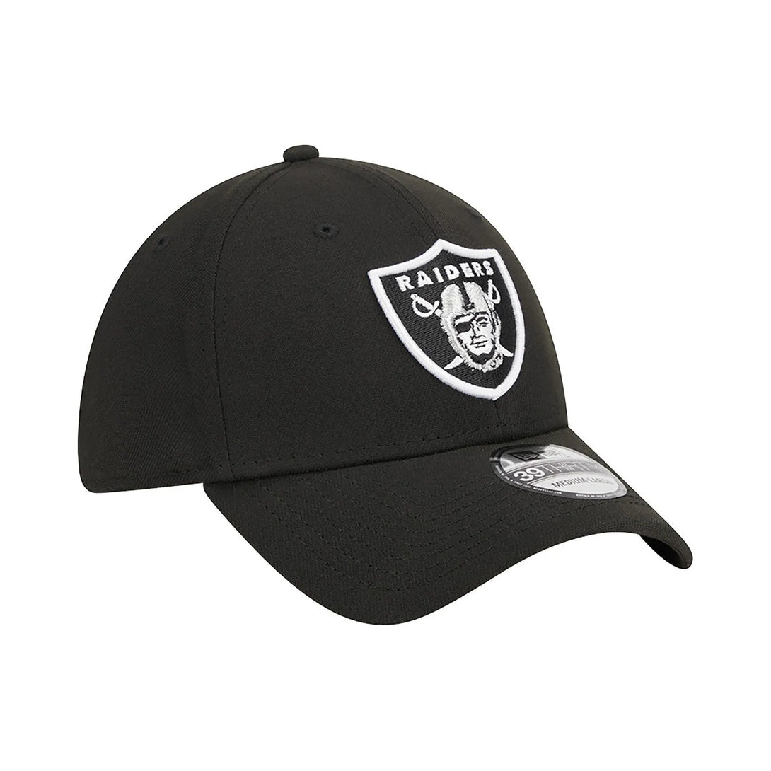 New Era Las Vegas Raiders Team Logo Black 39THIRTY Stretch Fit sapka Baseball sapka - Sportmania.hu