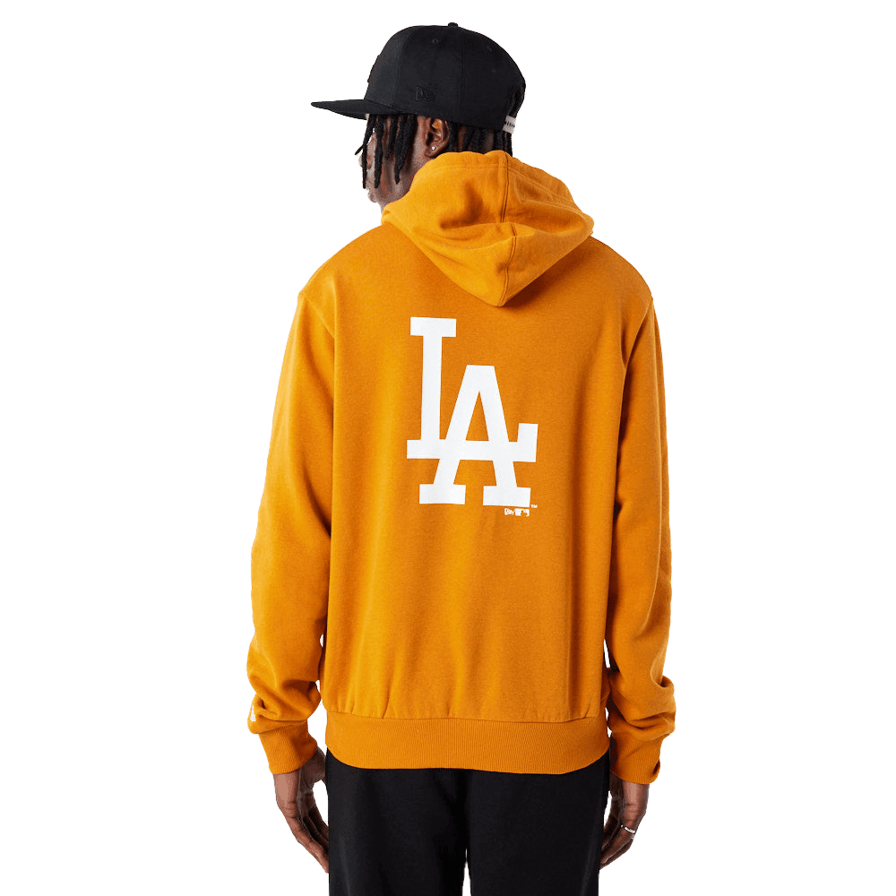 New Era Los Angeles Dodgers League Essential Orange kapucnis pulóver - Sportmania.hu