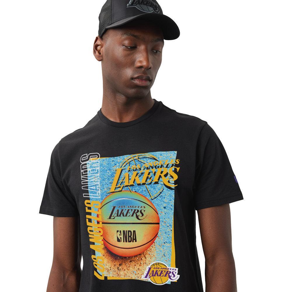 New Era Los Angeles Lakers NBA Hoop Graphic Black póló - Sportmania.hu