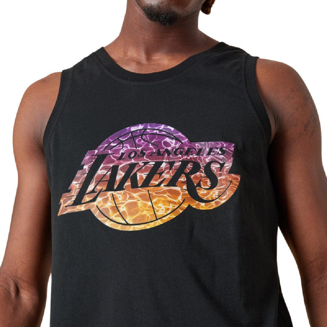 New Era Los Angeles Lakers Water Print Black trikó - Sportmania.hu