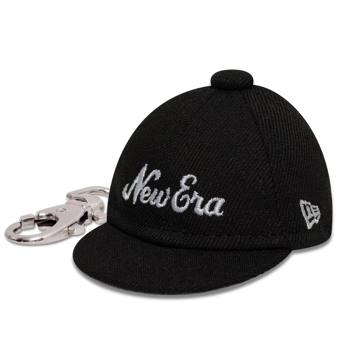 New Era Mini Cap Black kulcstartó