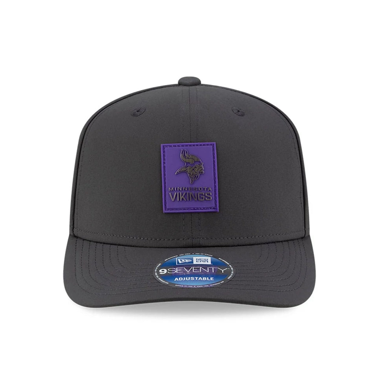 New Era Minnesota Vikings NFL Sideline 2025 Charcoal 9SEVENTY Stretch Snap - baseball sapka