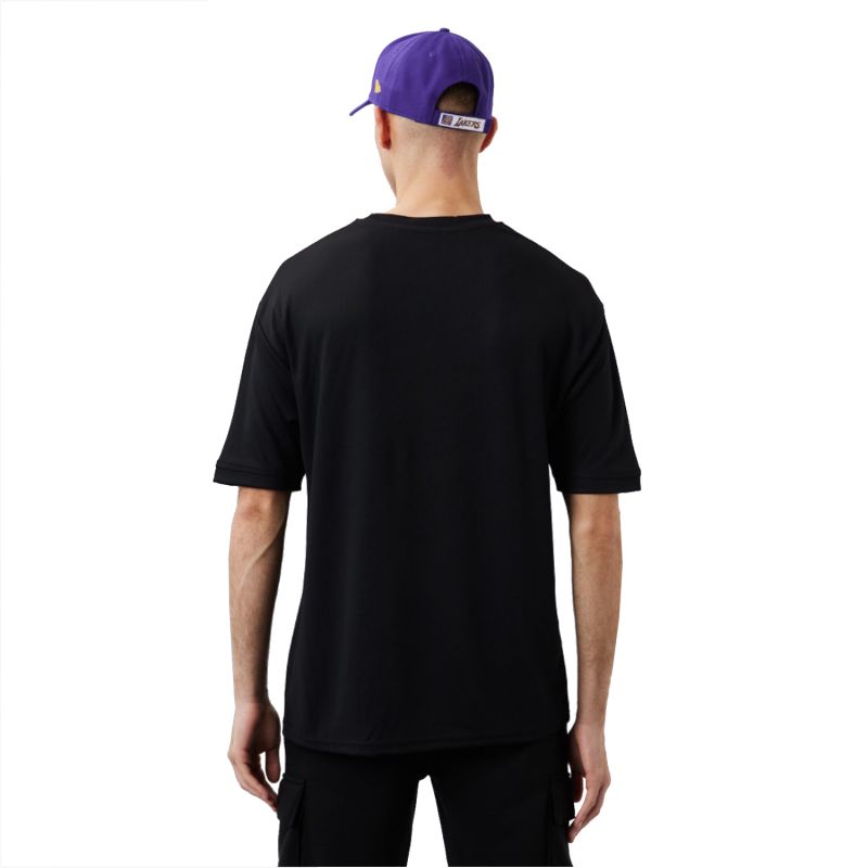 New Era NBA Los Angeles Lakers Script Mesh Ruházat férfi póló 60284737