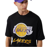 New Era NBA Los Angeles Lakers Script Mesh Ruházat férfi póló 60284737