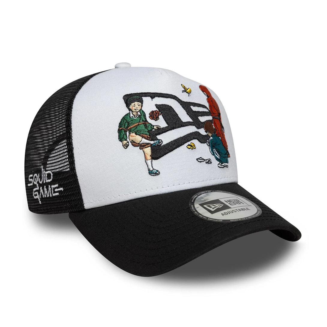 New Era Netflix Squid Game Black 9FORTY E-Frame Trucker sapka - Sportmania.hu
