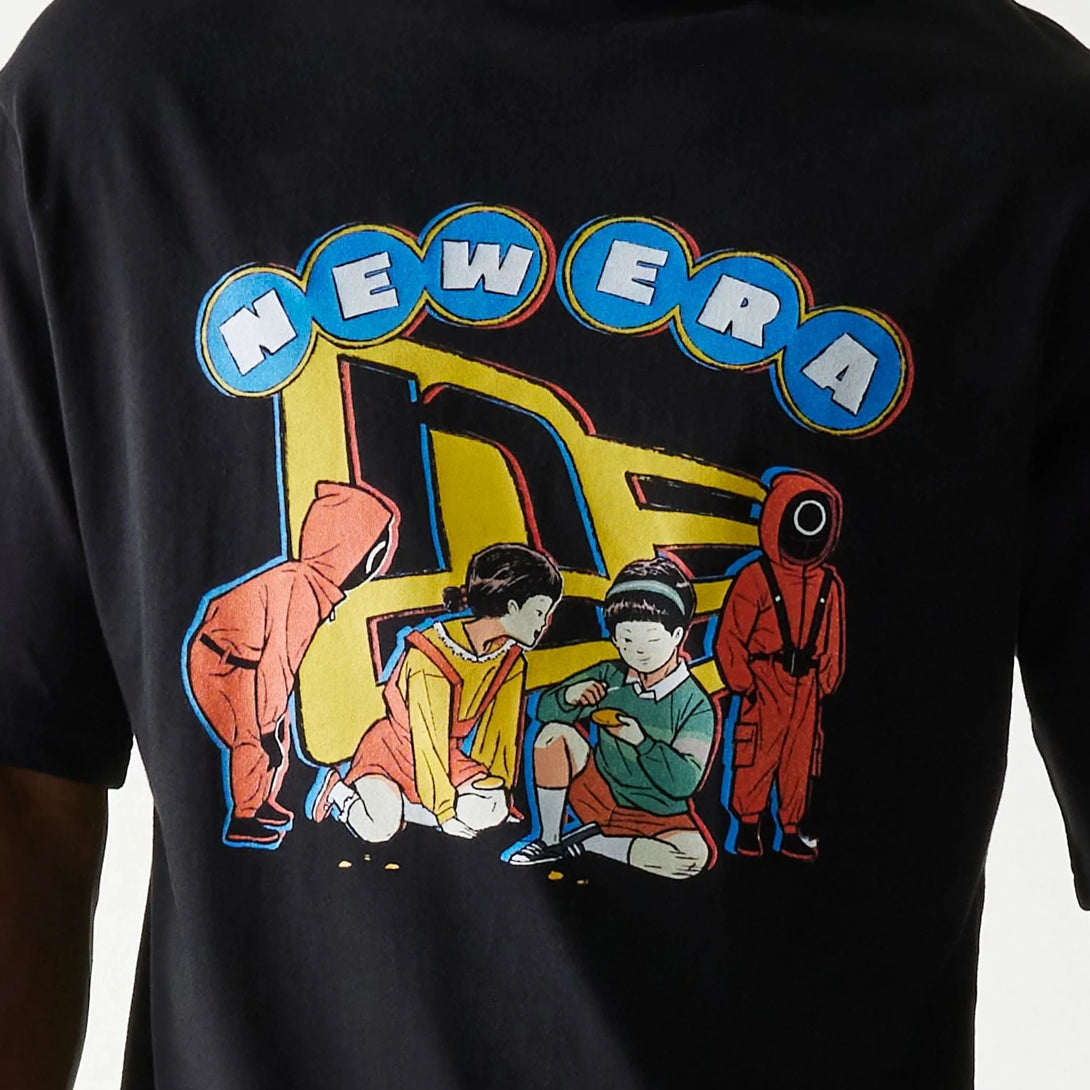 New Era Netflix Squid Game Black Oversized póló - Sportmania.hu