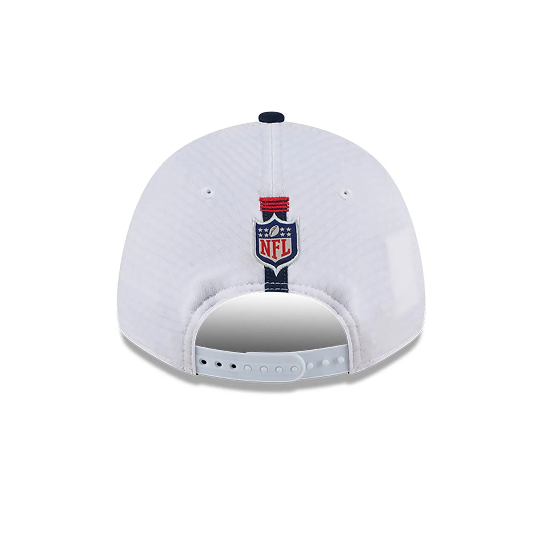 New Era New England Patriots Training 2024 White 9FORTY Stretch Snap sapka Baseball sapka - Sportmania.hu