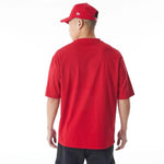 New Era New San Francisco 49ers NFL Helmet Graphic Red Oversized póló