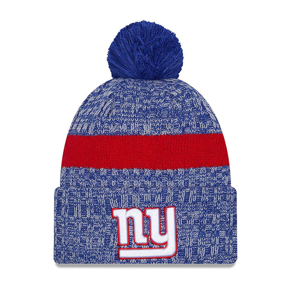 New Era New York Giants NFL Sideline 2023 Blue Bobble Knit kötött sapka - Sportmania.hu