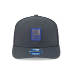 New Era New York Giants NFL Sideline 2025 Charcoal 9SEVENTY Stretch Snap - baseball sapka