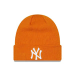 New Era New York Yankees Essential Cuff narancs kötött sapka