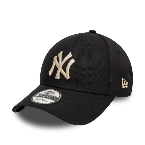 New Era New York Yankees League Essential Black 9FORTY baseball sapka