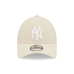 New Era New York Yankees Linen Cream 9FORTY baseball sapka