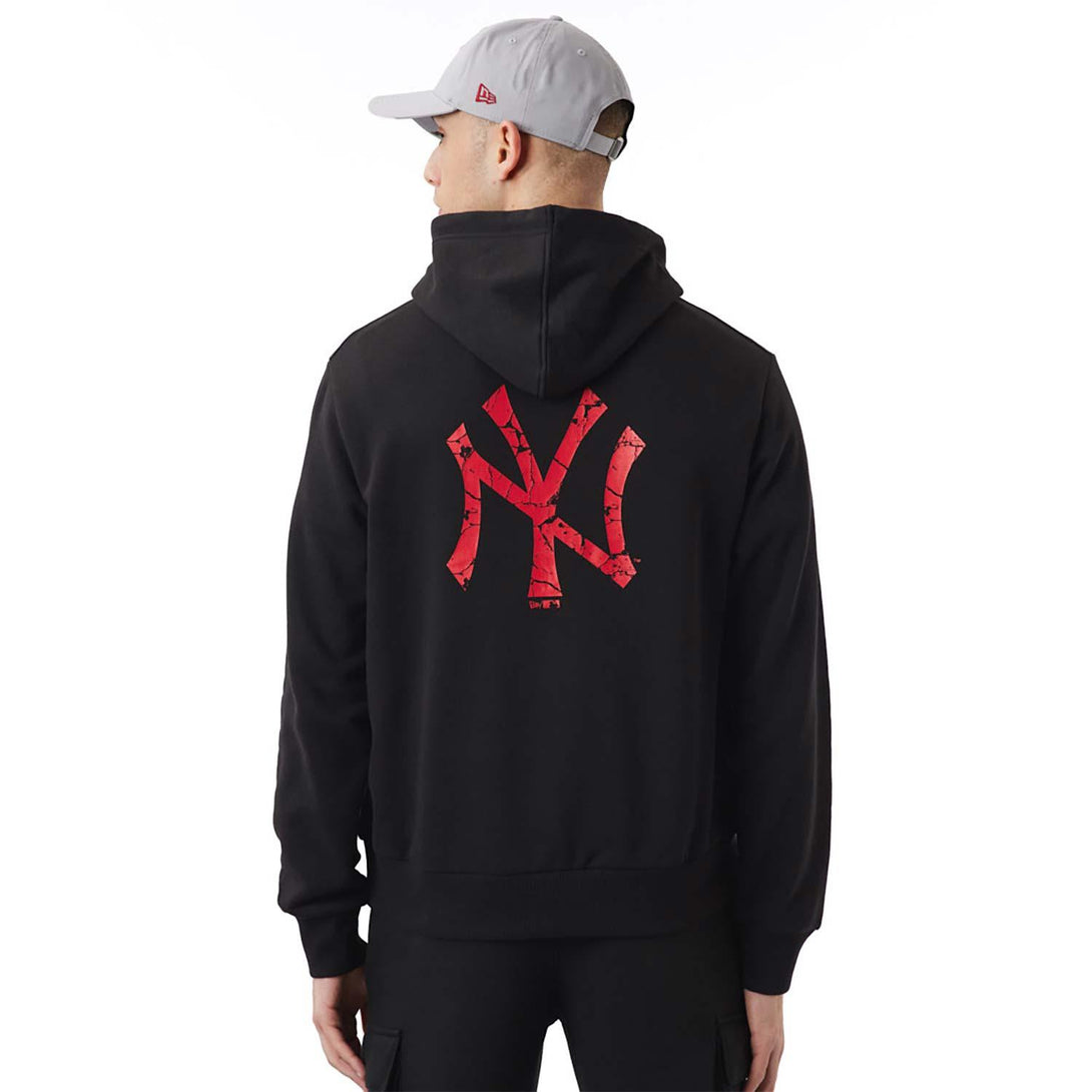 New Era New York Yankees Logo Infill Black kapucnis pulóver - Sportmania.hu
