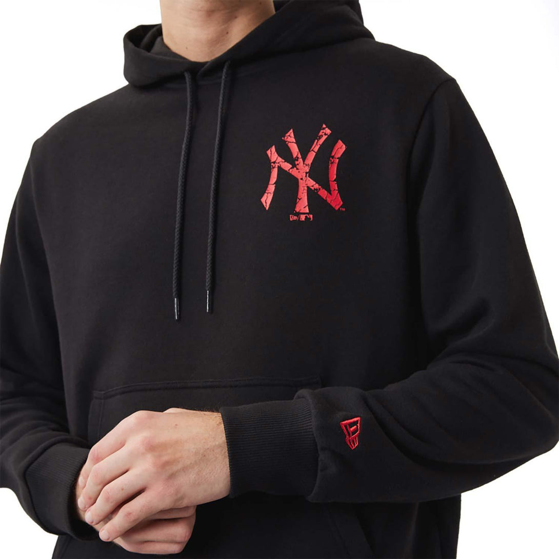 New Era New York Yankees Logo Infill Black kapucnis pulóver - Sportmania.hu