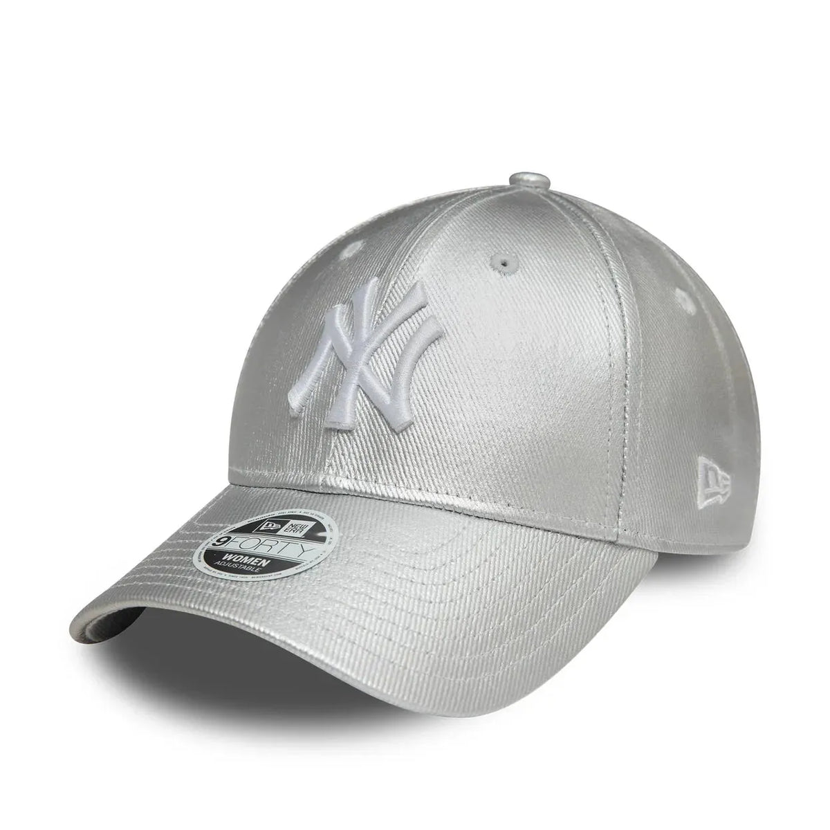 New Era New York Yankees Met Denim Silver 9FORTY farmer baseball sapka, női
