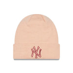 New Era New York Yankees Metallic Womens Pink női kötött sapka