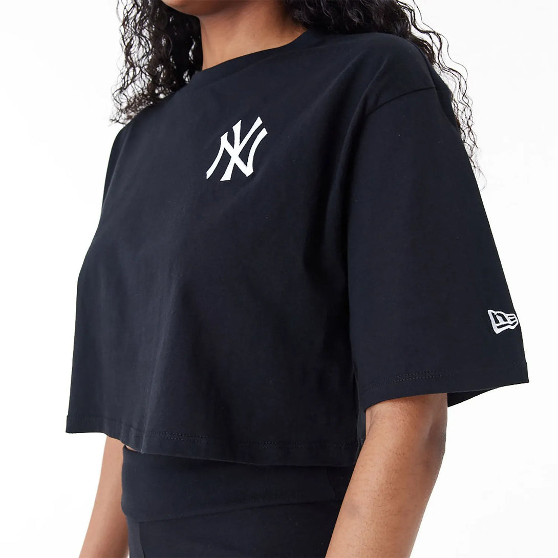 New Era New York Yankees MLB Lifestyle Black Crop , női Póló - Sportmania.hu