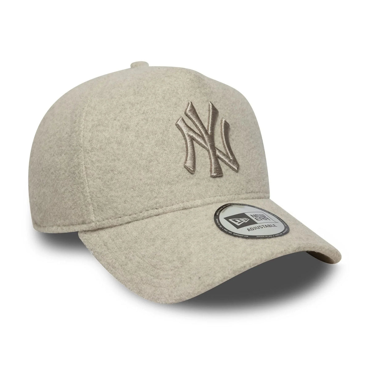 New Era New York Yankees MLB Melton Wool Cream 9FORTY E-Frame baseball sapka