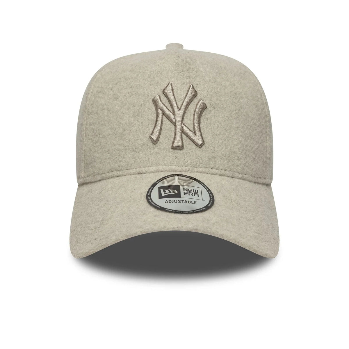 New Era New York Yankees MLB Melton Wool Cream 9FORTY E-Frame baseball sapka